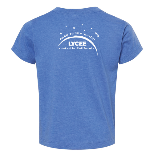 Toddler BELLA+CANVAS Short Sleeve Tee -- Heather True Roy