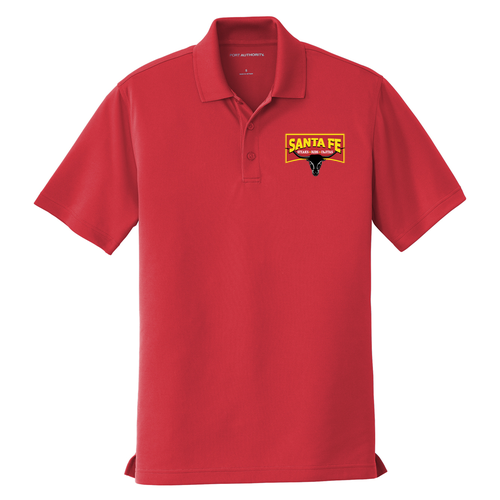Port Authority Dry Zone UV Micro Mesh Polo Embroidered  -- Rich Red