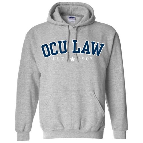 Gildan Heavy Blend Hooded Sweatshirt -- EST Sport Grey