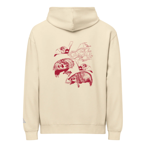 Cotton Heritage Men's Box Hoodie -- Bone