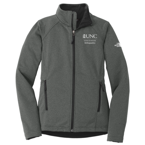 The North Face Ladies Ridgewall Soft Shell Jacket -- Dark Grey Heather