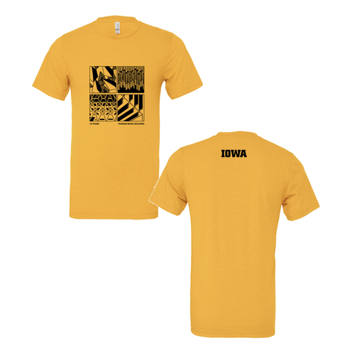 Bella Canvas Unisex Heather CVC T-Shirt -- Heather Yellow Gold [HIDE]
