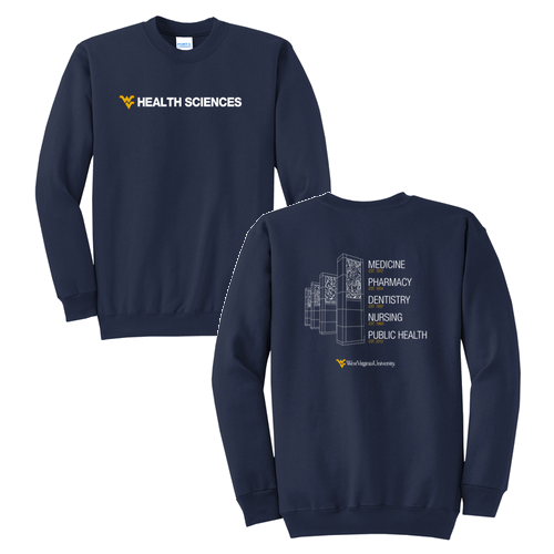 Port and Company Classic Crewneck Sweatshirt -- Navy