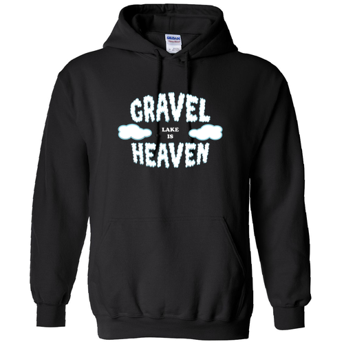 Gildan Heavy Blend Hooded Sweatshirt -- Black