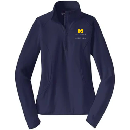 Women’s Micropique Sport-Wick 1/4-Zip -- True Navy