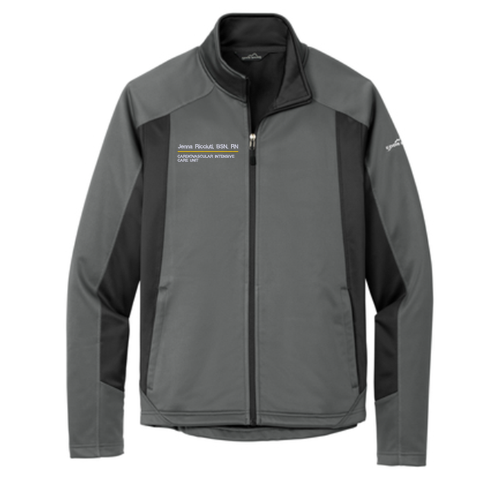 Eddie Bauer Trail Soft Shell Jacket -- Metal Grey / Grey Steel