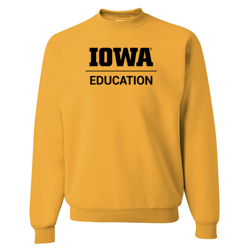 Jerzees 8 Oz., 50/50 Nublend Fleece Crew -- Gold