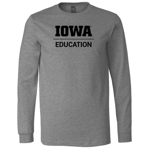 Bella+Canvas Unisex Heather Cvc Long Sleeve Tee- Heathers -- Deep Heather