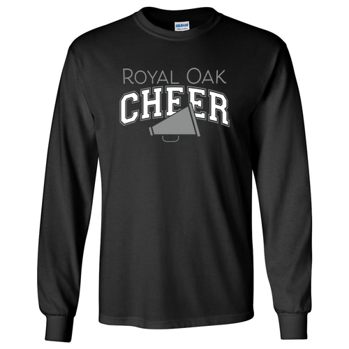 Gildan Ultra Cotton Longsleeve Basic T-Shirt -- Black