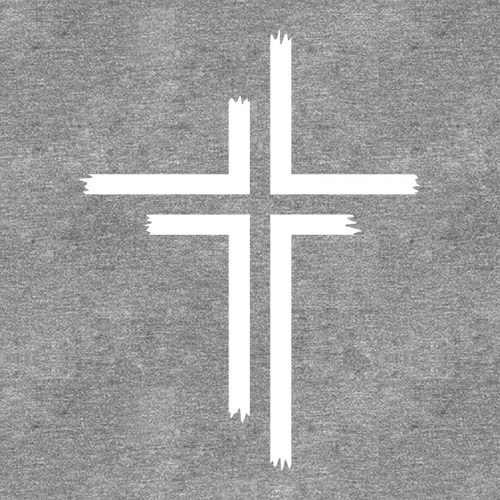 District Made Perfect Tri Crew Tee -- Grey Frost