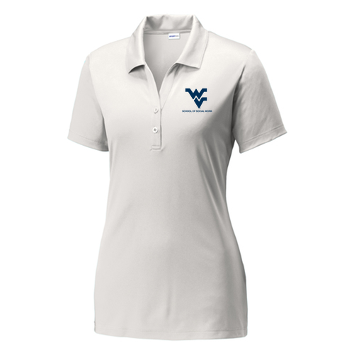 Sport-Tek  Ladies PosiCharge  Competitor  Polo -- Silver