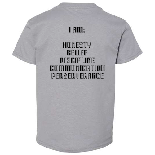 Youth DryBlend 50/50 T-Shirt -- Gravel