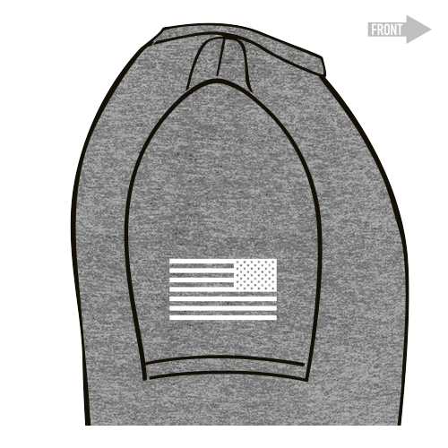 Evanston Police Tee -- Grey Frost