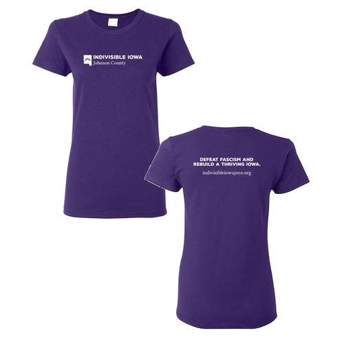 Gildan Heavy Cotton Women's T-Shirt -- Purple