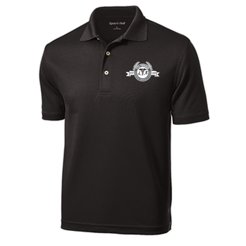 Sport Tek Dri Mesh Sport Shirt -- Black