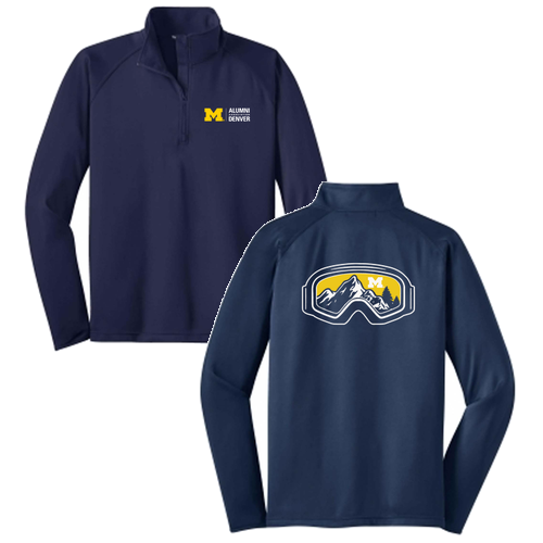 Sport Tek Sport Wick Stretch Half Zip Pullover -- True Navy