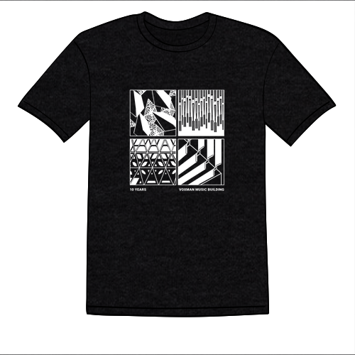 Bella Canvas Unisex Heather CVC T-Shirt -- Black Heather [HIDE]