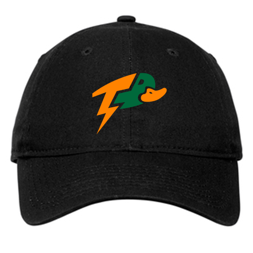 New Era Adjustable Unstructured Hat -- Black