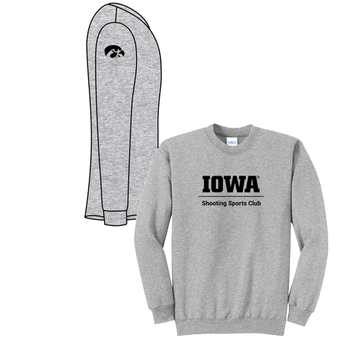 Port and Company Classic Crewneck Sweatshirt -- Athletic Heather