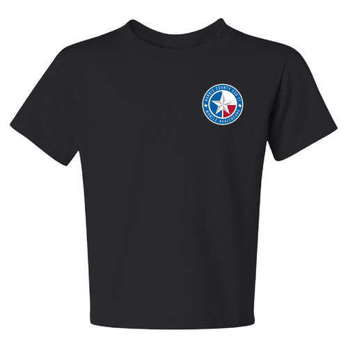 Jerzees Youth 50/50 Heavyweight T-Shirt -- Black