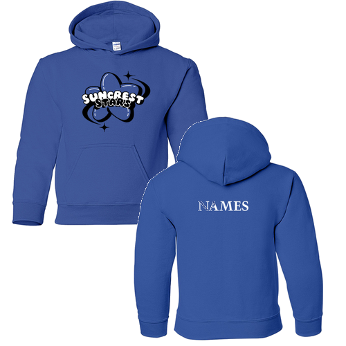 Gildan Heavy Blend Youth Hooded Sweatshirt -- Royal