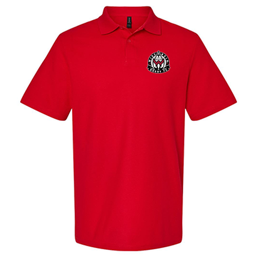 Gildan Adult Softstyle Pique Polo -- Red