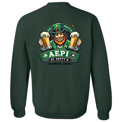 Gildan Heavy Blend Crew Neck Sweatshirt -- Forest Green