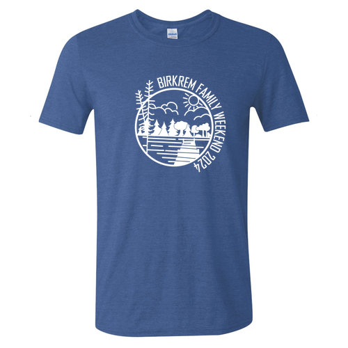Gildan SoftStyle Fitted T-Shirt -- Heather Royal