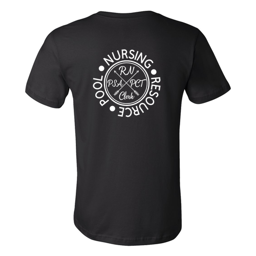 Bella Canvas Soft Fitted Jersey T-Shirt -- Black