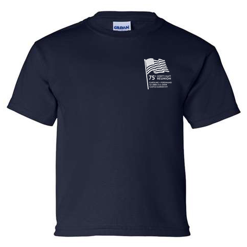 Gildan Ultra Cotton Youth Basic T-Shirt -- Navy
