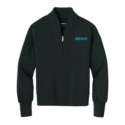 OGIO Women’s Transcend 1/4-Zip -- Blacktop