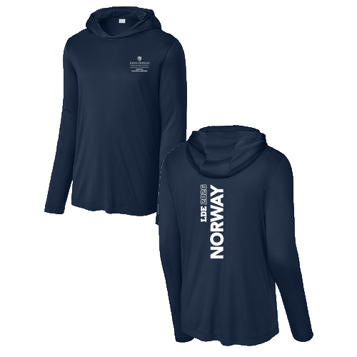 Sport-Tek Posi-UV Pro Long Sleeve Hoodie -- True Navy