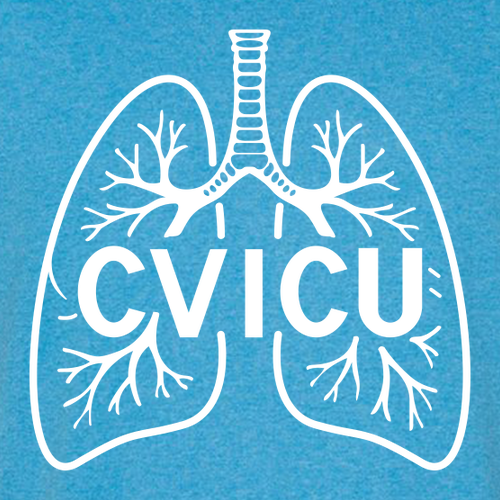 CVICU SoftStyle T-Shirt -- Heather Sapphire