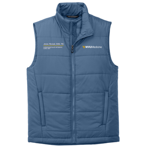 Port Authority Puffer Vest -- Dusk Blue