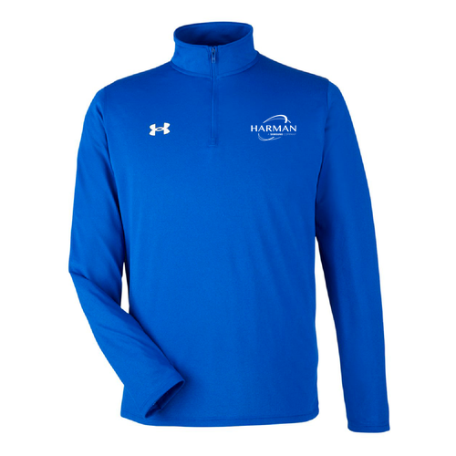 Under Armour Men's Team Tech Quarter-Zip -- Royal / White