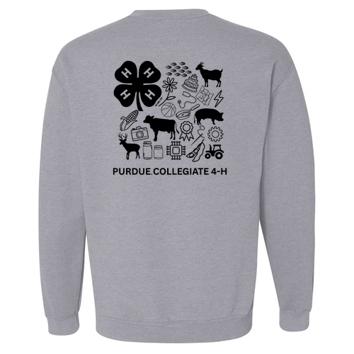 Gildan Heavy Blend  Sport Grey Crew Neck Sweatshirt