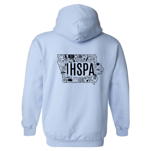 Gildan Heavy Blend Hooded Sweatshirt -- Light Blue