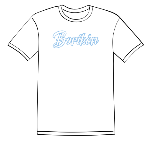 Borikén Performance Tee -- White