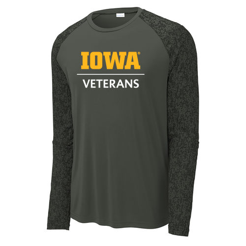 Sport-Tek Long Sleeve Digi Camo Tee -- Black