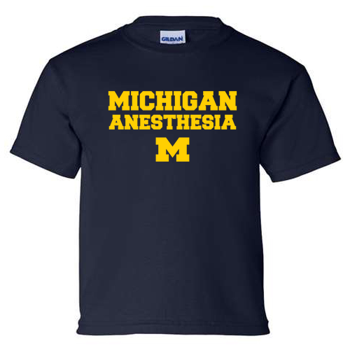 Gildan Ultra Cotton Youth Basic T-Shirt -- Navy