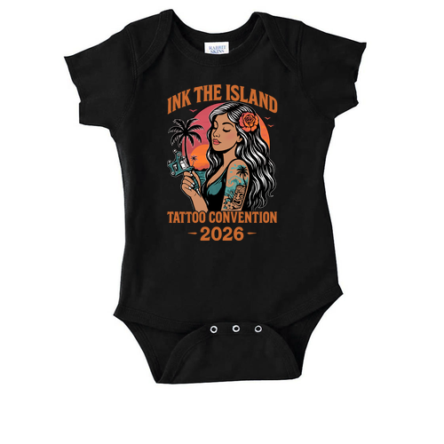 Sunset Infant Onesie -- Black