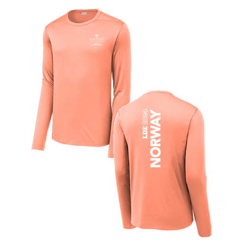 Sport-Tek  Posi-UV Pro Long Sleeve Tee -- Soft Coral