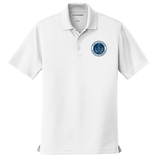 Port Authority Dry Zone UV Micro Mesh Polo -- White