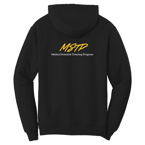 Port and Company Core Fleece Pullover Hooded Sweatshirt -- Jet Black