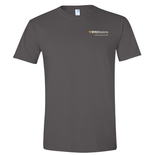 Screen Printed Gildan SoftStyle T-Shirt -- Charcoal