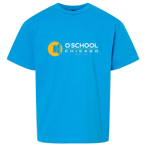 O-School Youth Softstyle T-Shirt -- Sapphire
