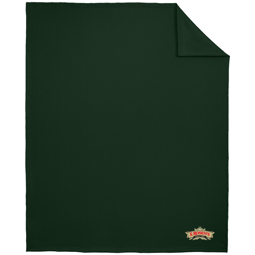 Port and Company Core Fleece Sweatshirt Blanket -- Dark Green
