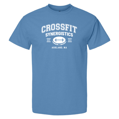 Hanes Essential ComfortSoft Short Sleeve Tee -- Denim Blue