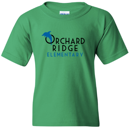 Youth Gildan Heavy Cotton Basic T-Shirt -- Irish Green