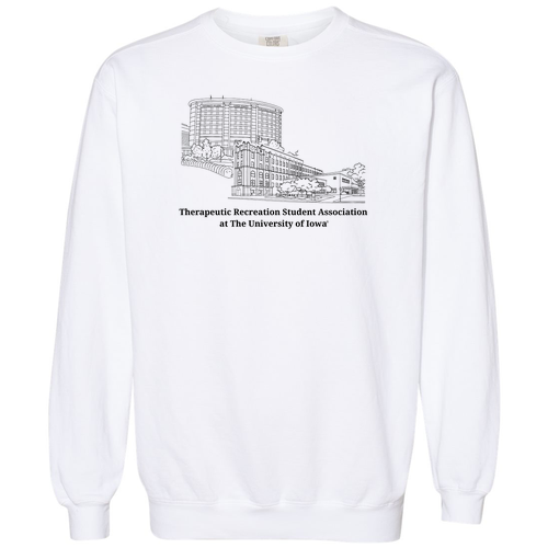 Comfort Colors Adult Crewneck Sweatshirt -- White